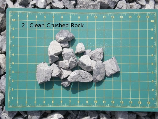 2 Inch Clean Crushed Rock Supplier in greater Seattle, Bellevue & Snohomish County